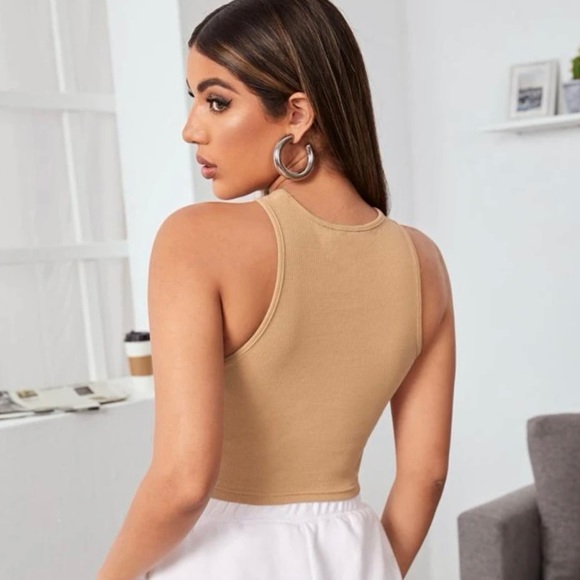 Shoulder Crop Top - Picture 7 of 7